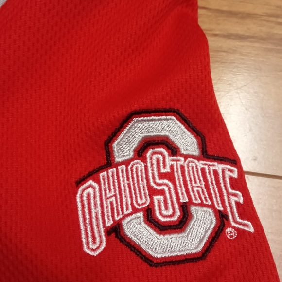 Ohio State Buckeyes Basketball Shorts Red NCAA Men's Size Small - Picture 2 of 4